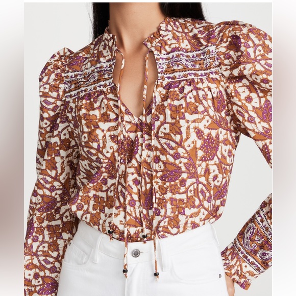 Love the Label Mabel tie front top - Picture 2 of 7